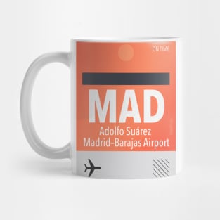 MAD Adolfo Suarez Madrid-Barajas airport Mug